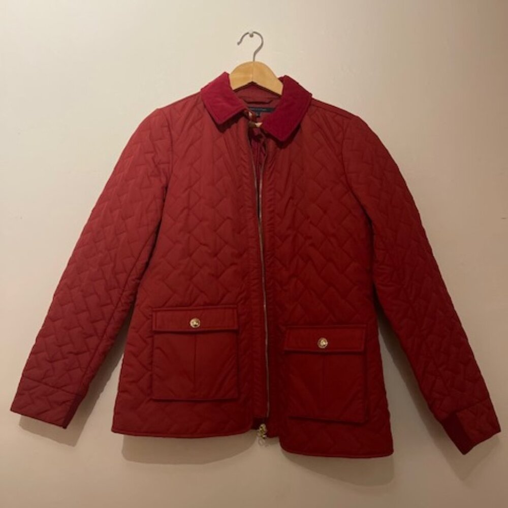 Tommy Hilfiger Fall Deep Red Jacket